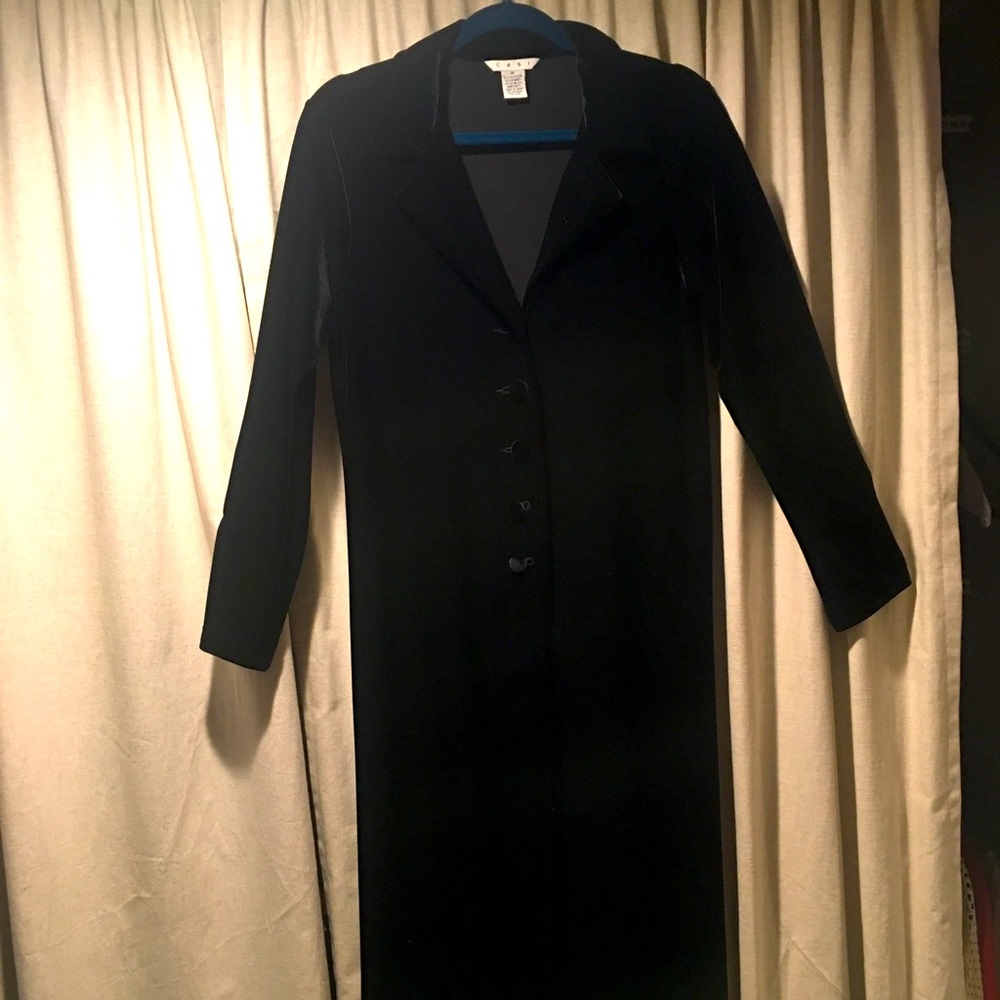 Cabi soft velvet duster. Size medium.